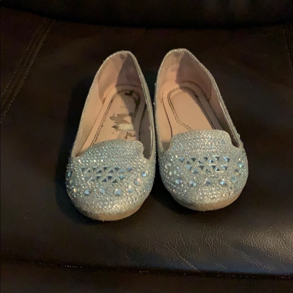 Toddler girl sparkly shoes